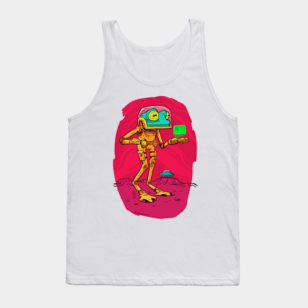 Space Interpol Inspector Nova Beaumont Tank Top by ramseyprojekt